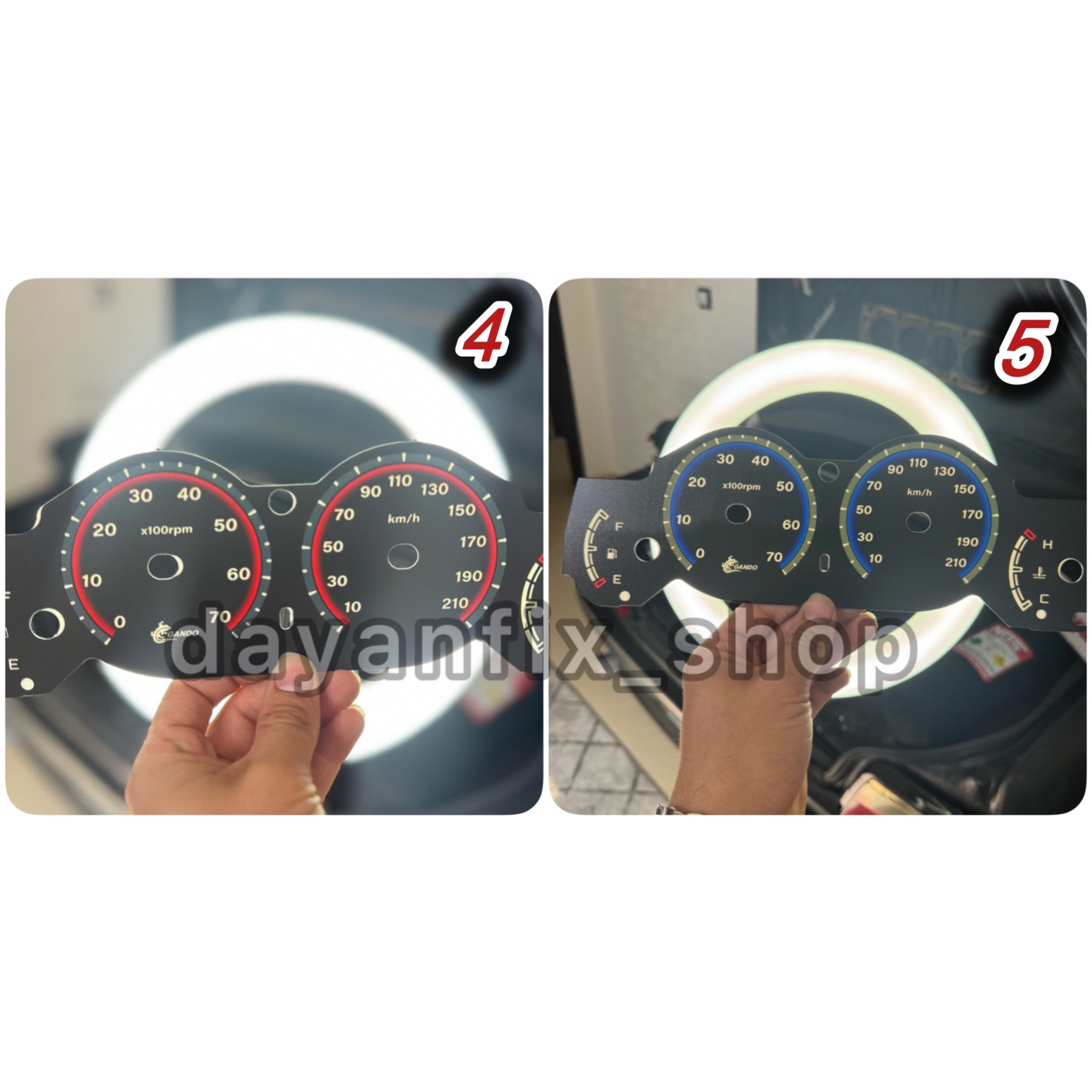صفحه کیلومتر اسپرت پژو 206 - تصویر 2
